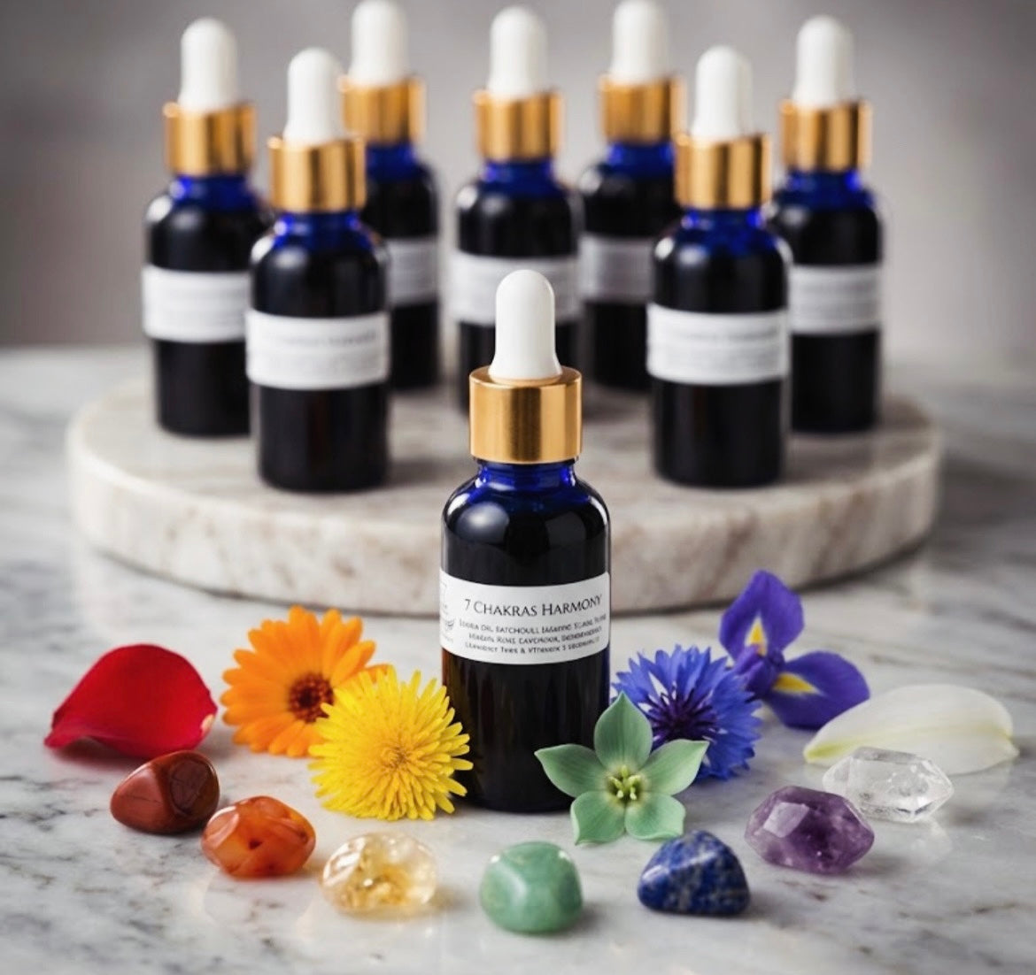 7 Chakras Harmony Balancing Oil