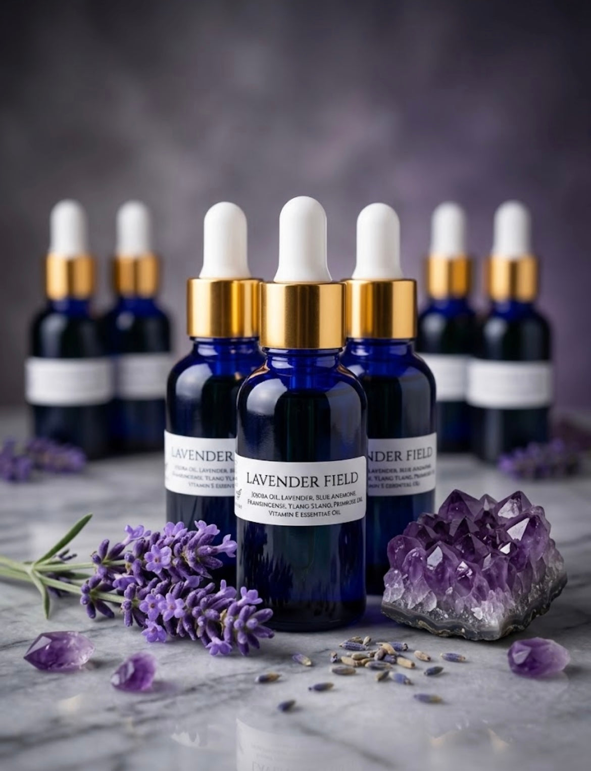 Lavender Field Calming Oil