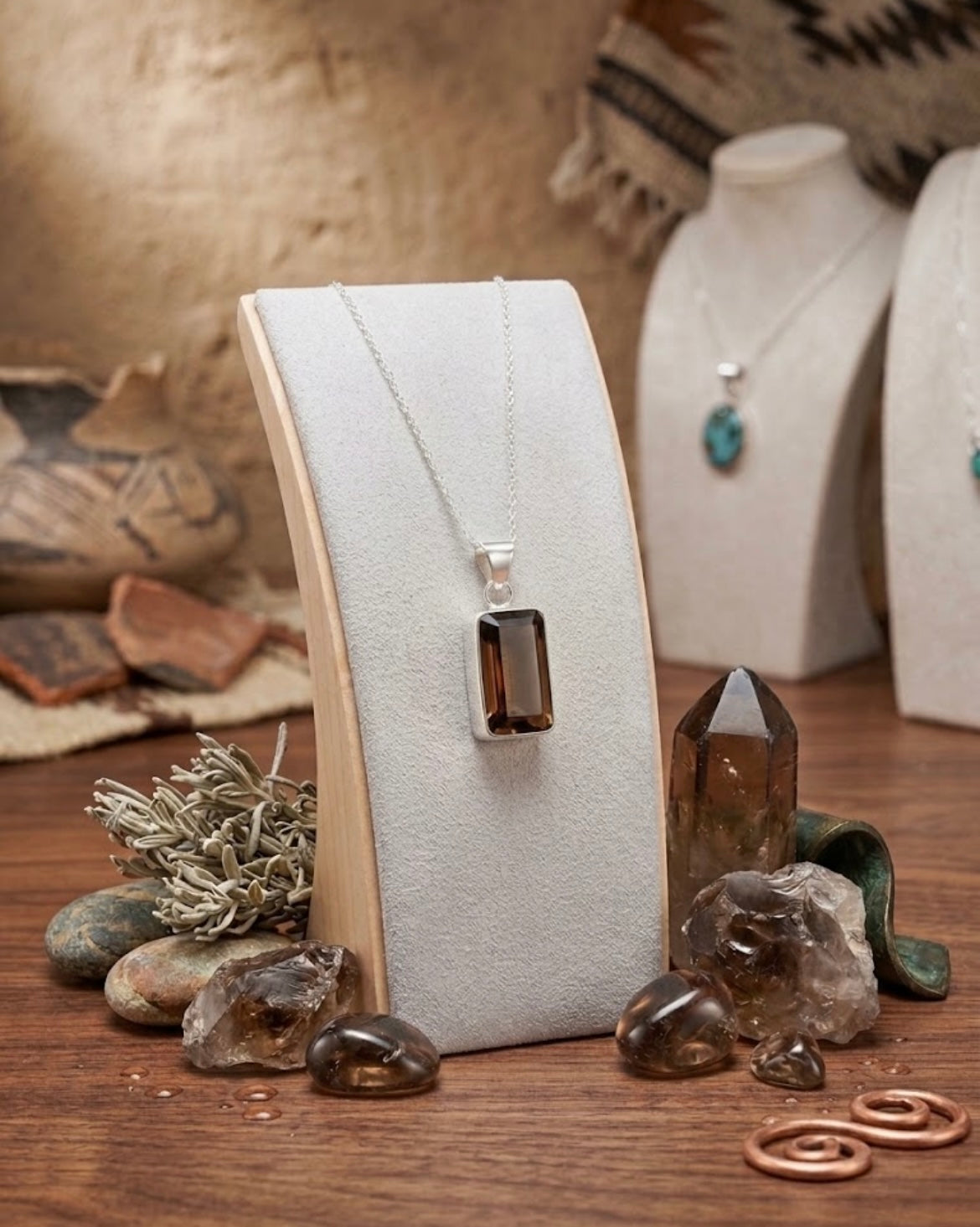 Smoky Quartz Pendant