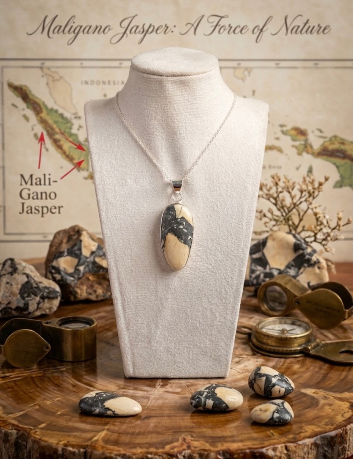 Maligano Jasper Pendant