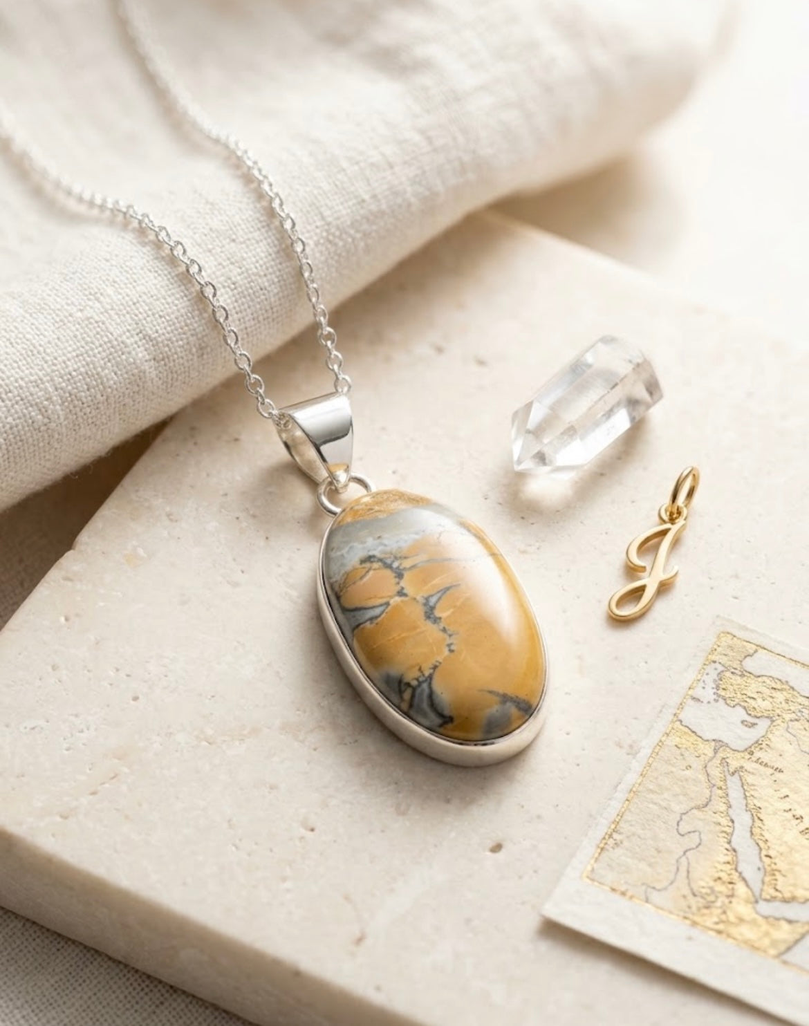 Picture Jasper Pendant