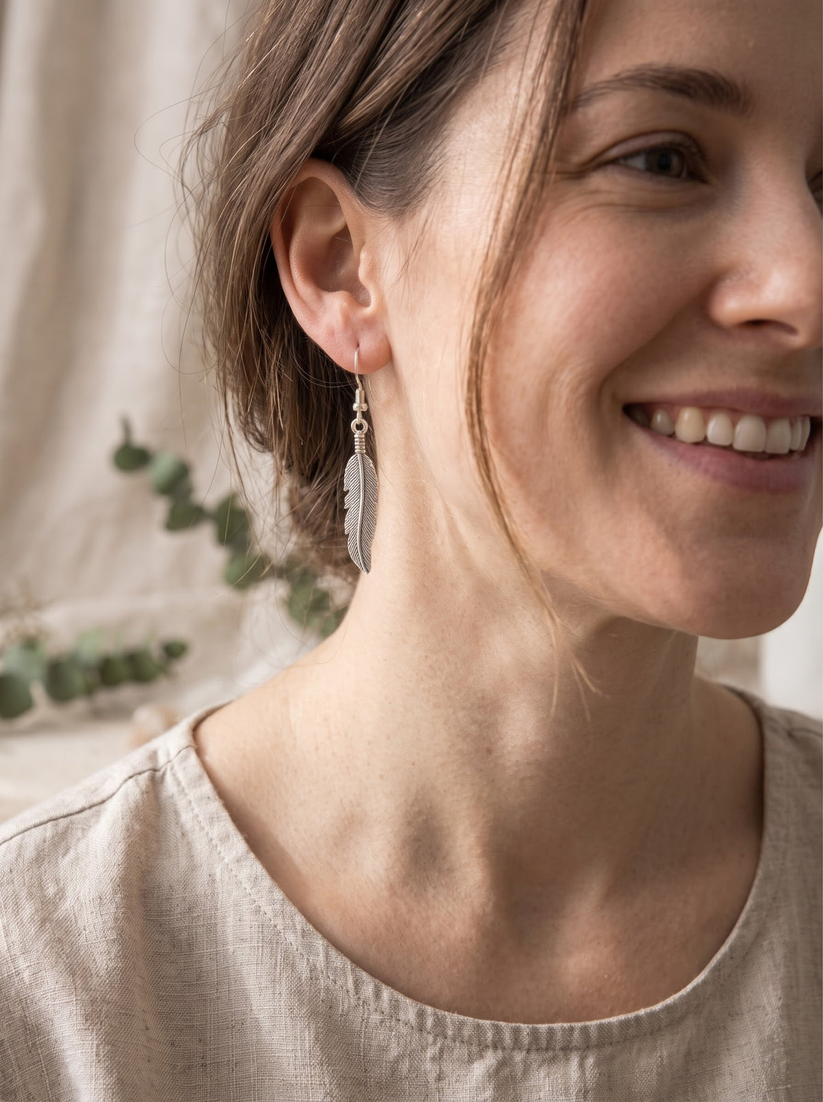 Feather Earrings
