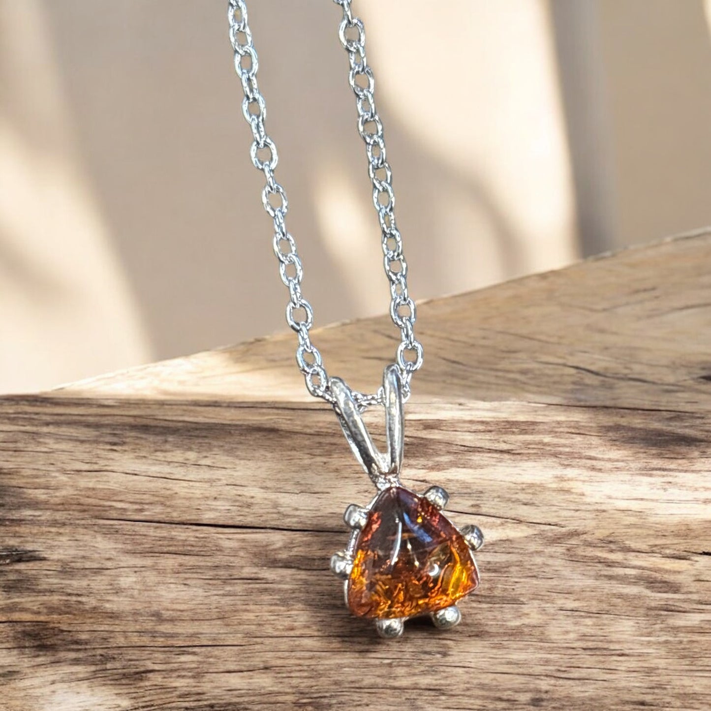 Amber (Sterling Silver)