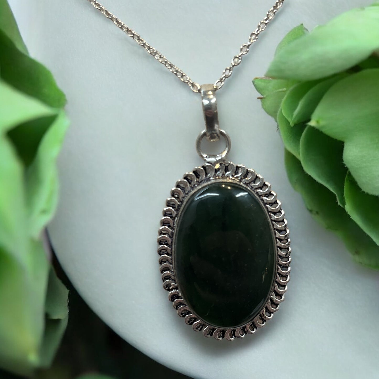 Serpentine (Sterling Silver)