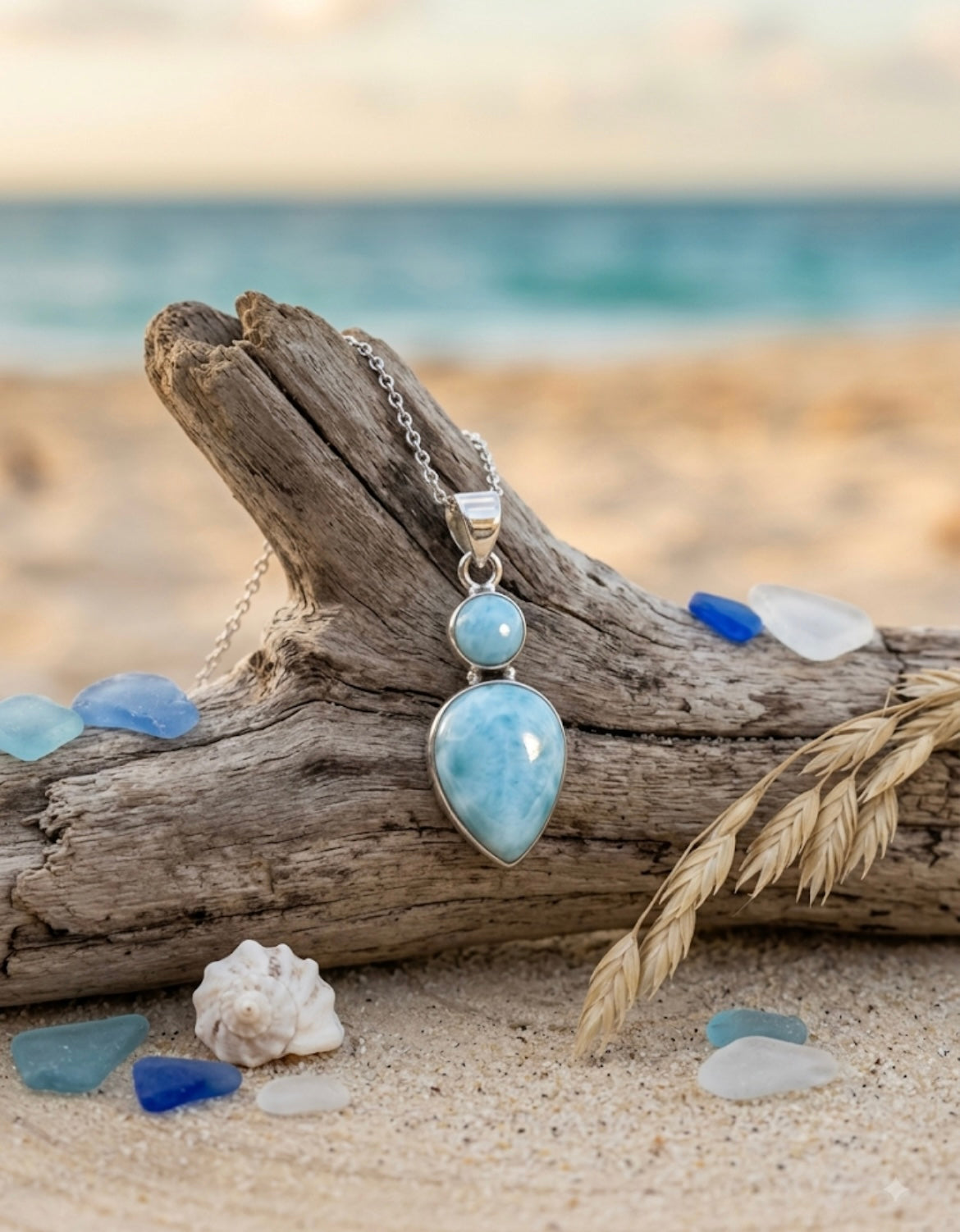 Larimar Pendant
