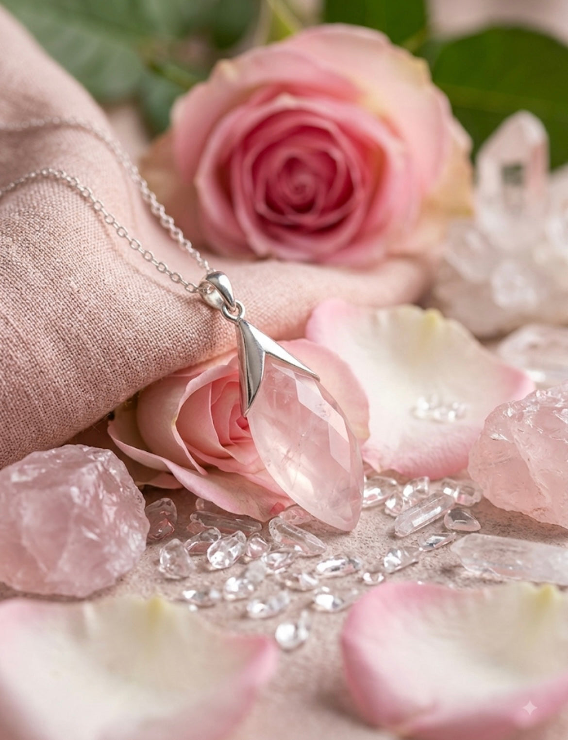 Rose Quartz Pendant