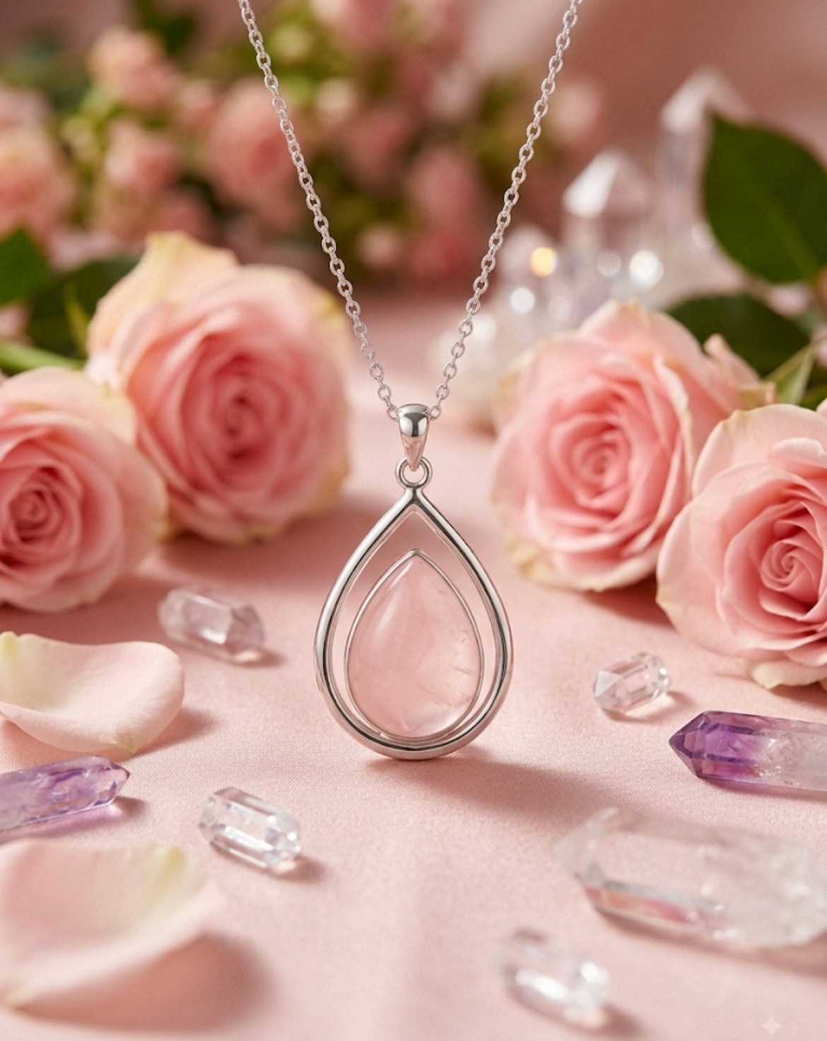 Rose Quartz Pendant