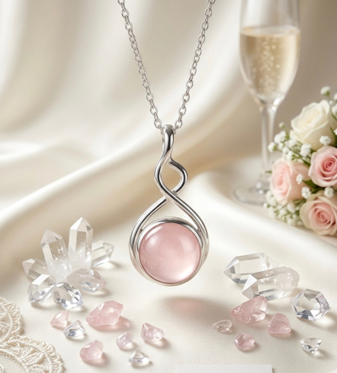 Rose Quartz Pendant