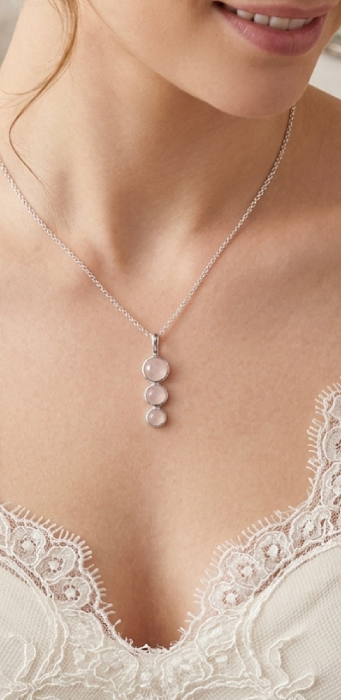 Rose Quartz Pendant