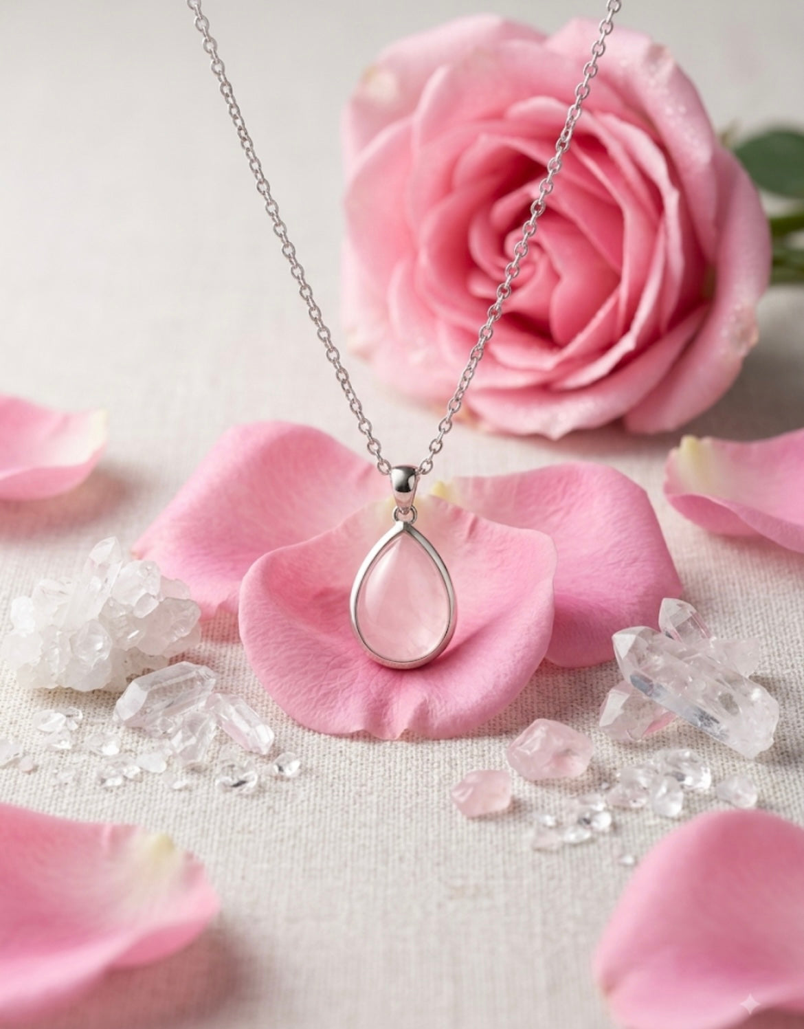 Rose Quartz Pendant