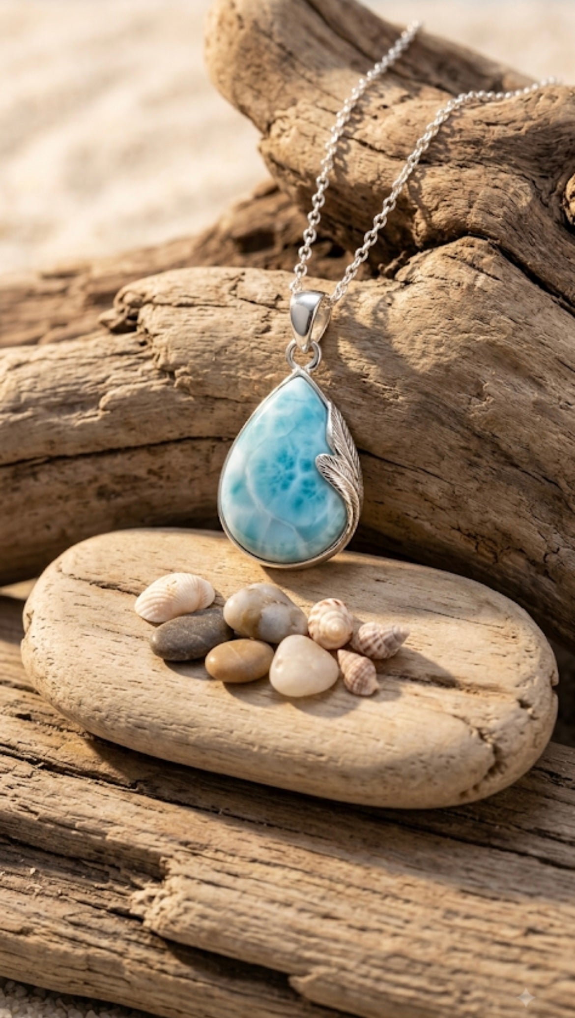 Larimar Pendant