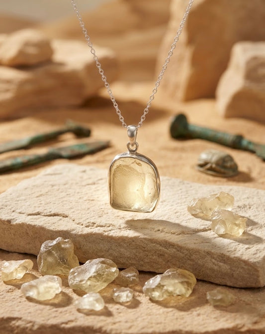 Libyan Desert Glass Pendant