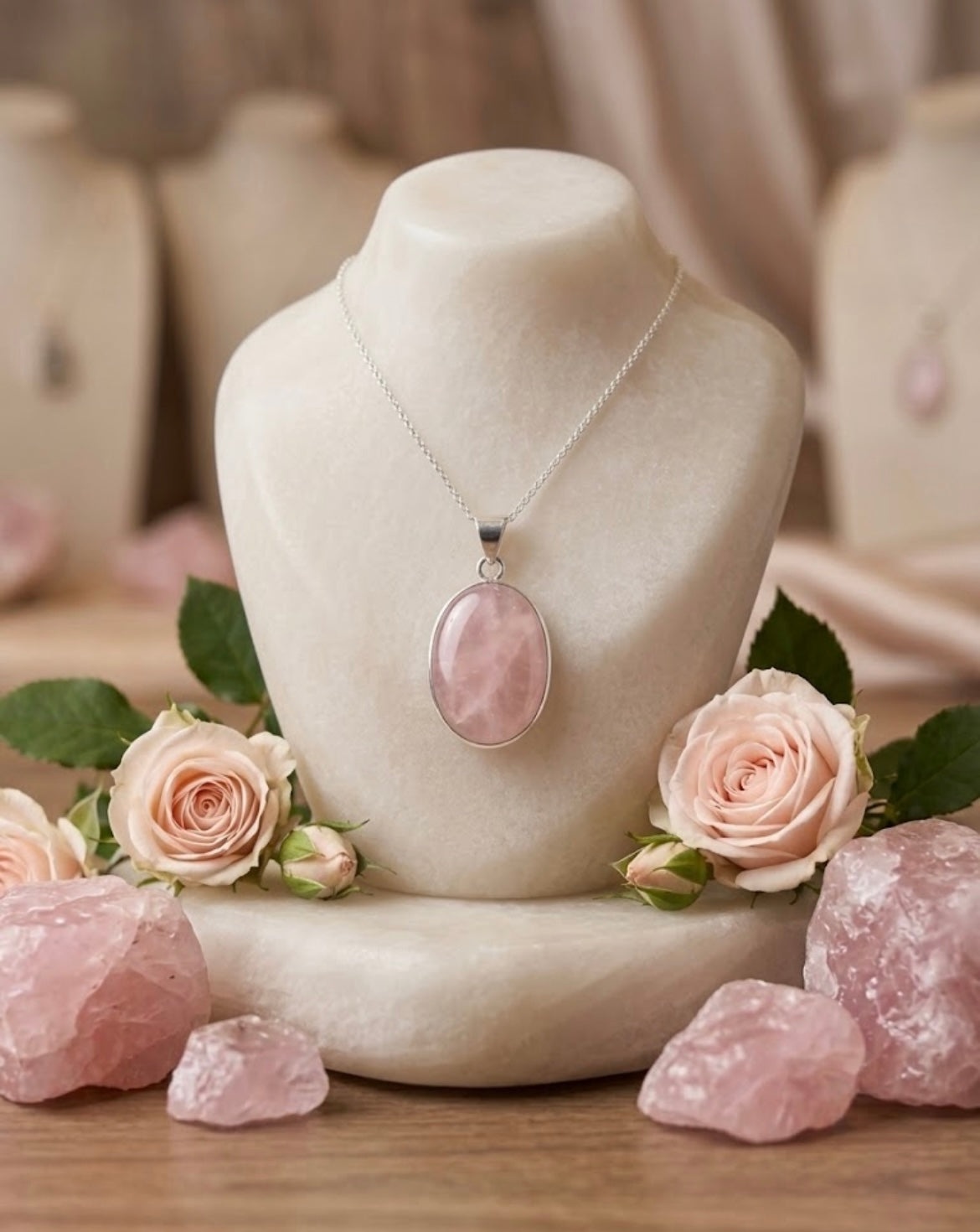 Rose Quartz Pendant