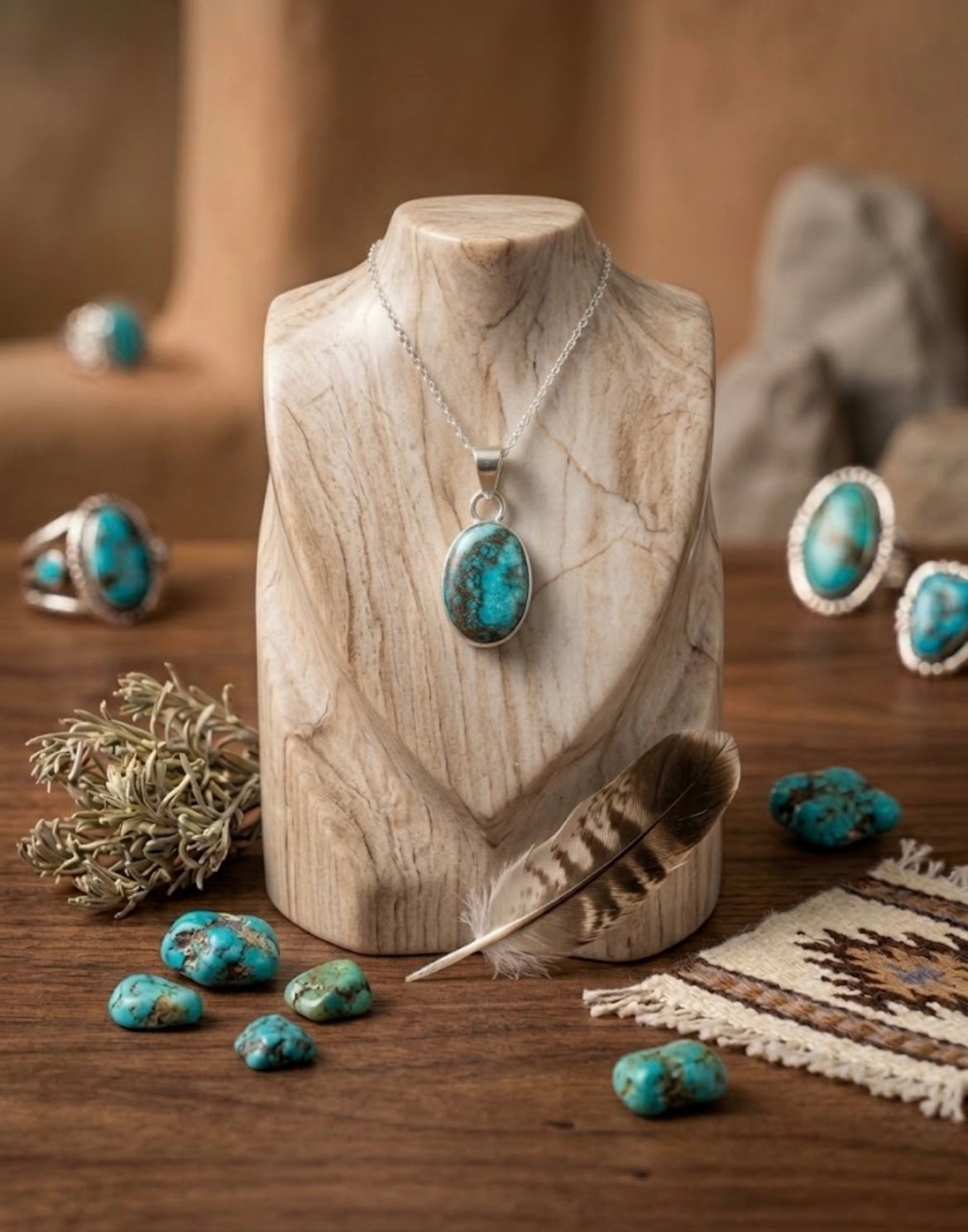 Nevada Turquoise Pendant