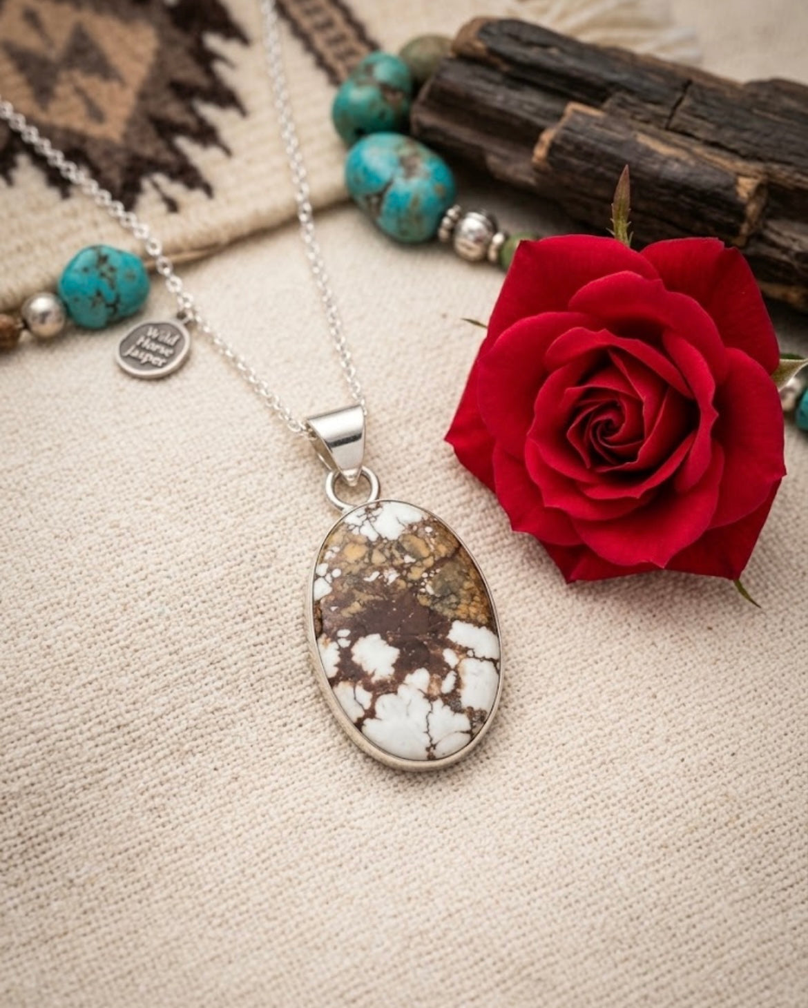 Wild Horse Jasper Pendant