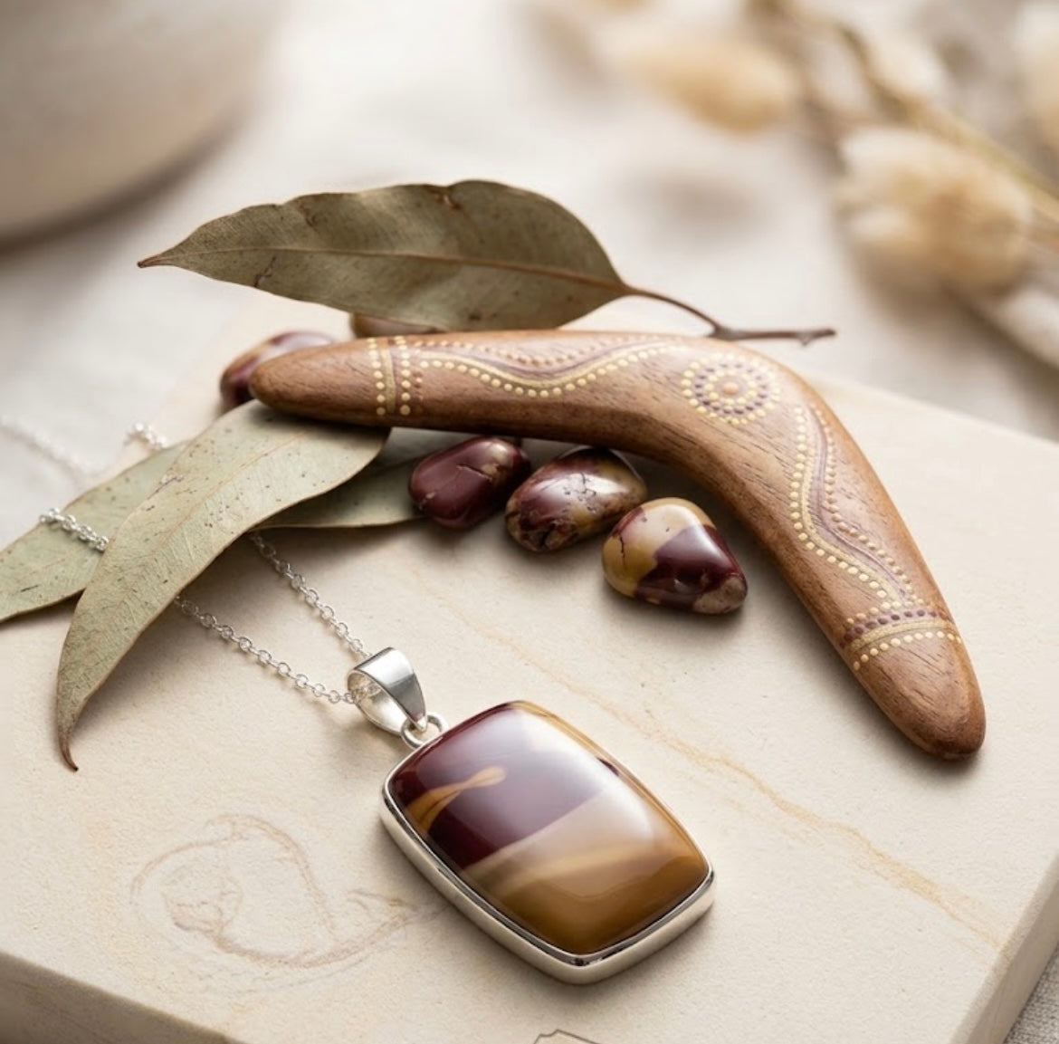 Mookaite Pendant