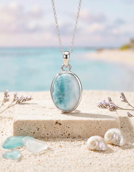 Larimar Pendant