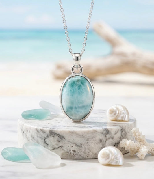 Larimar Pendant
