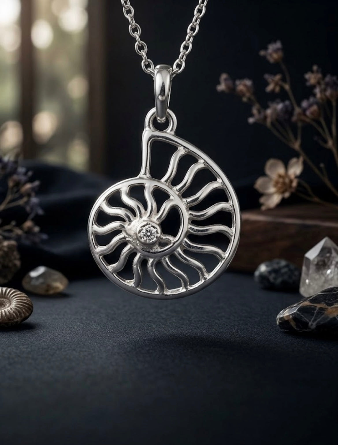 Ammonite Pendant
