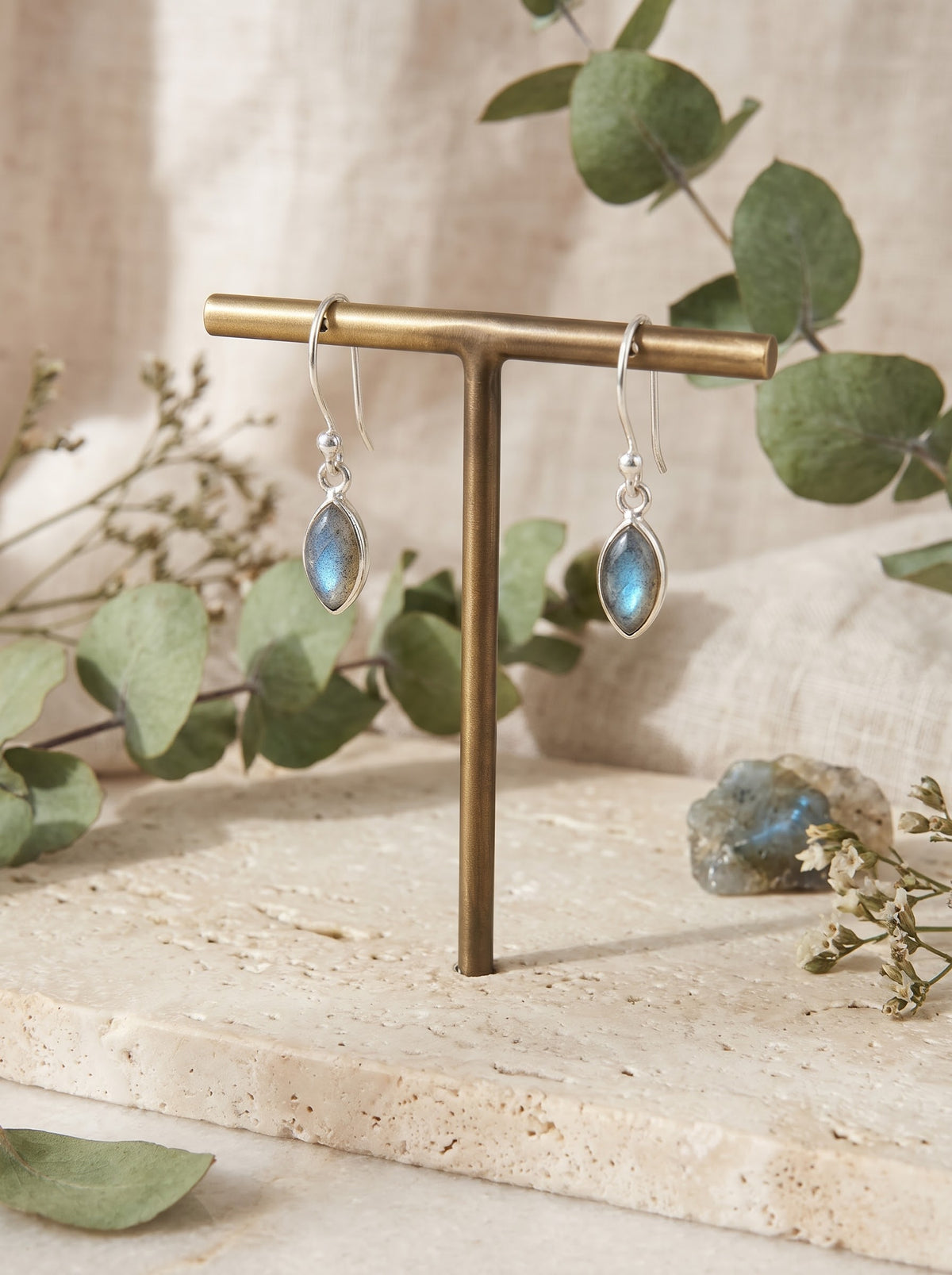 Labradorite Earrings