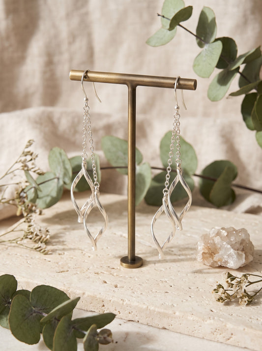 Double Spiral Earrings