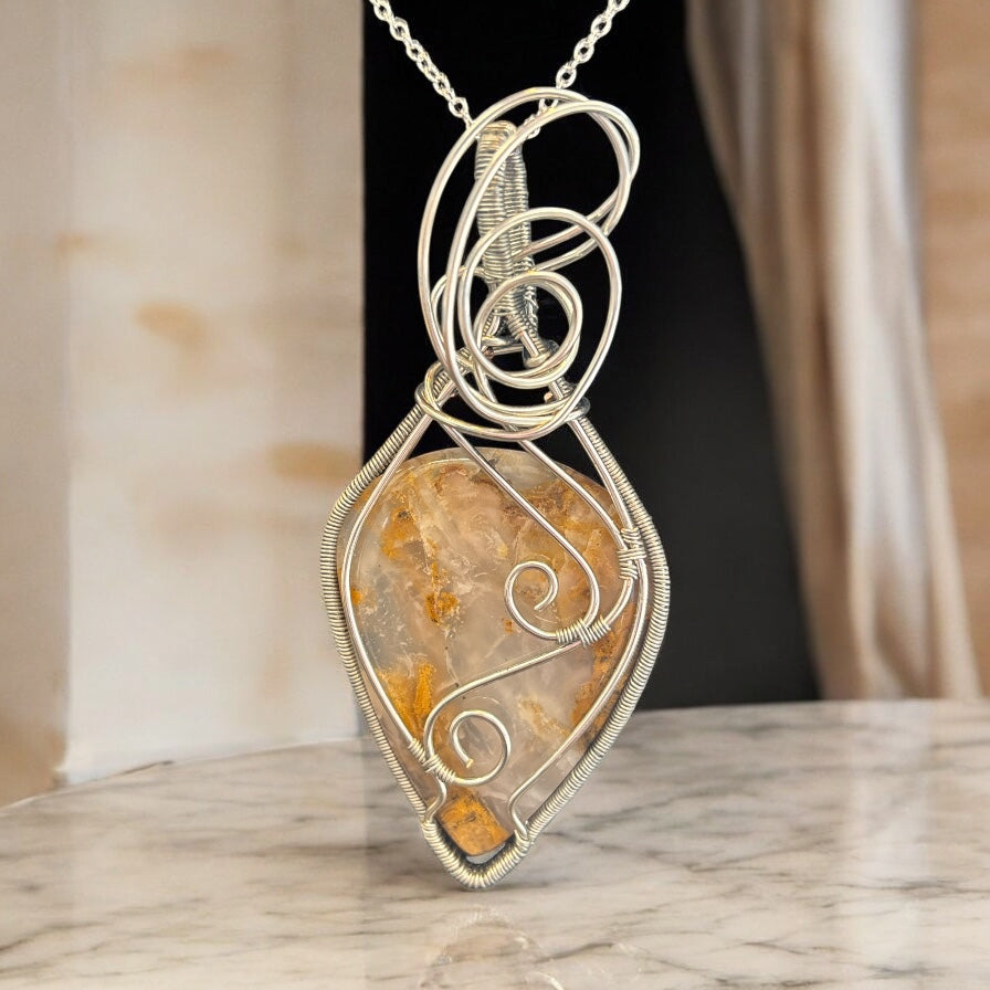 Plume Moss Agate