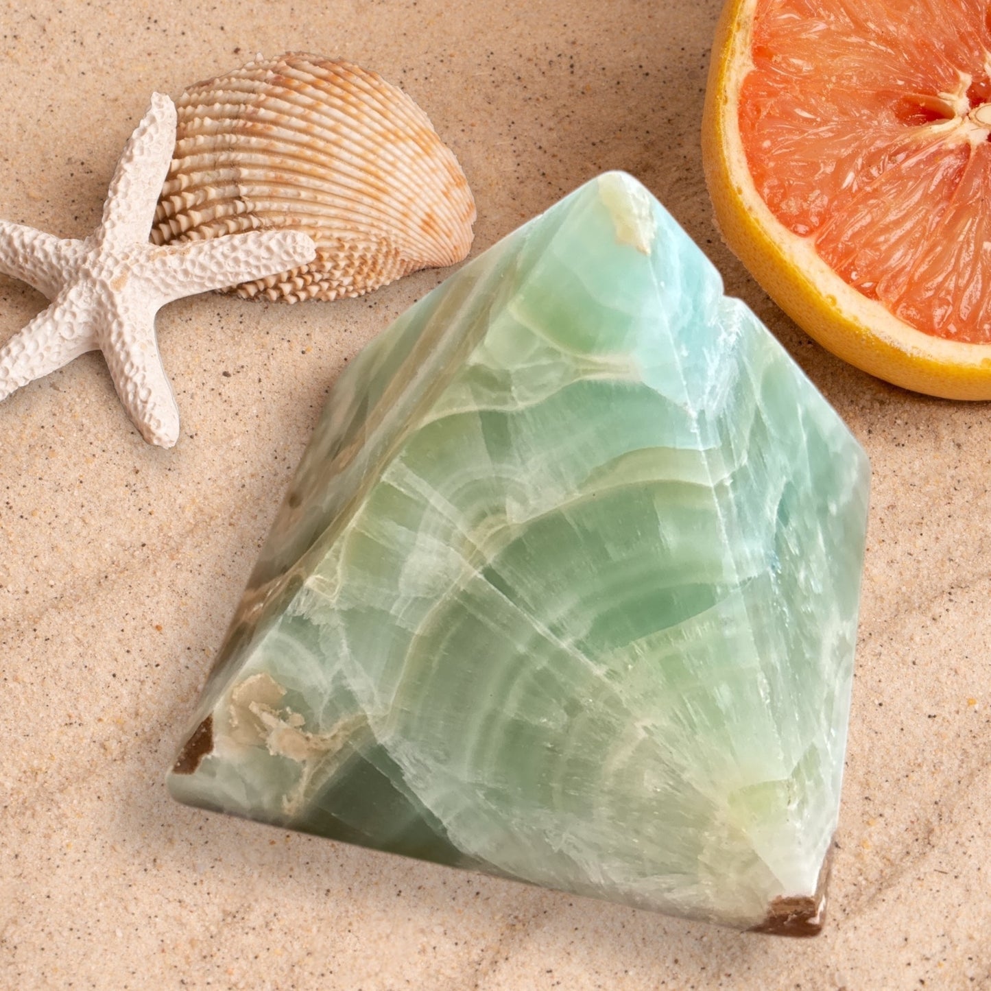 Caribbean Calcite Pyramid