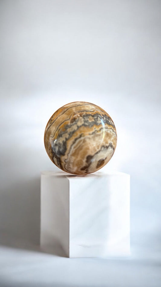 Bumblebee Jasper Sphere