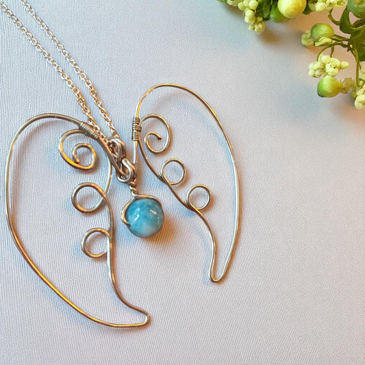 Larimar Angel Wings