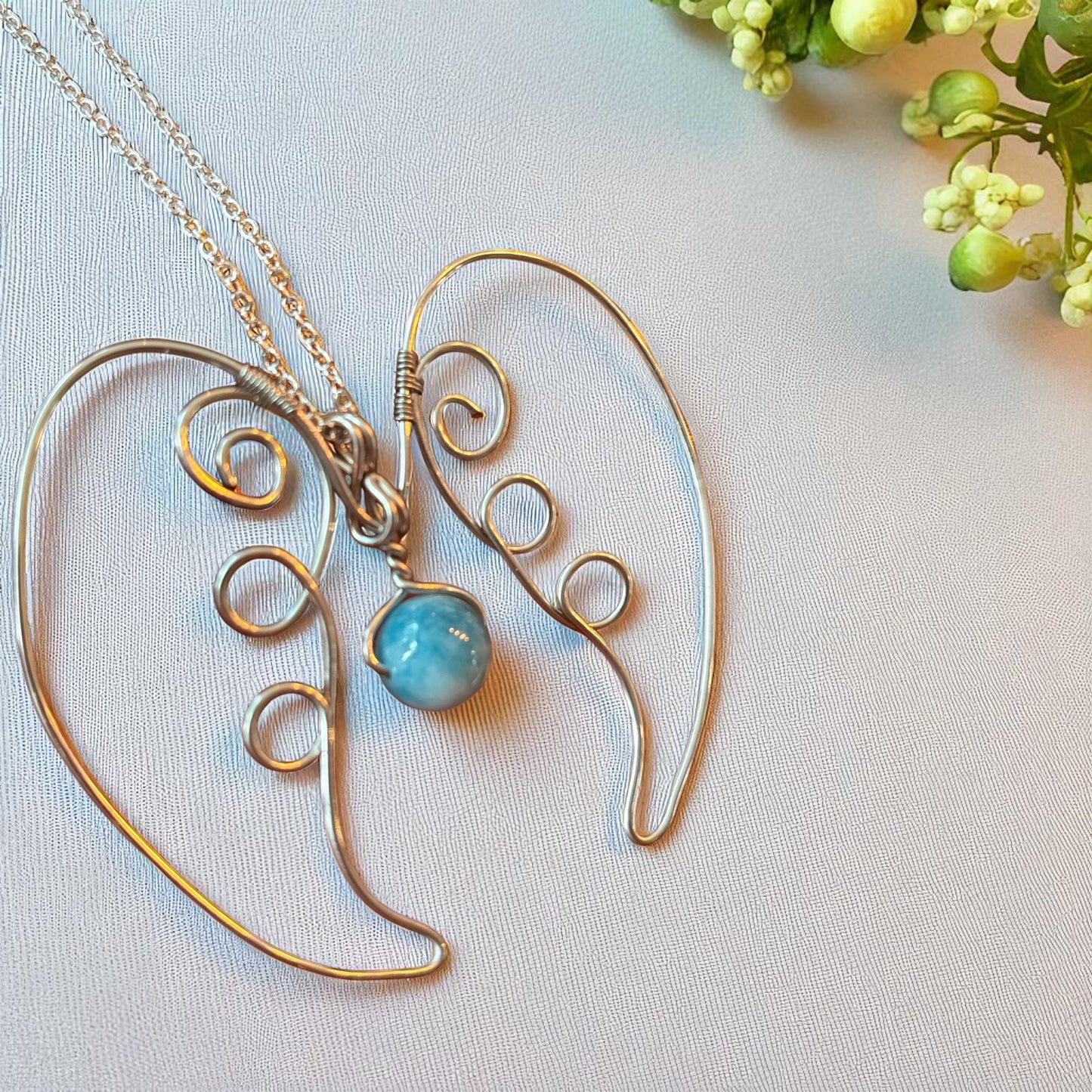 Larimar Angel Wings