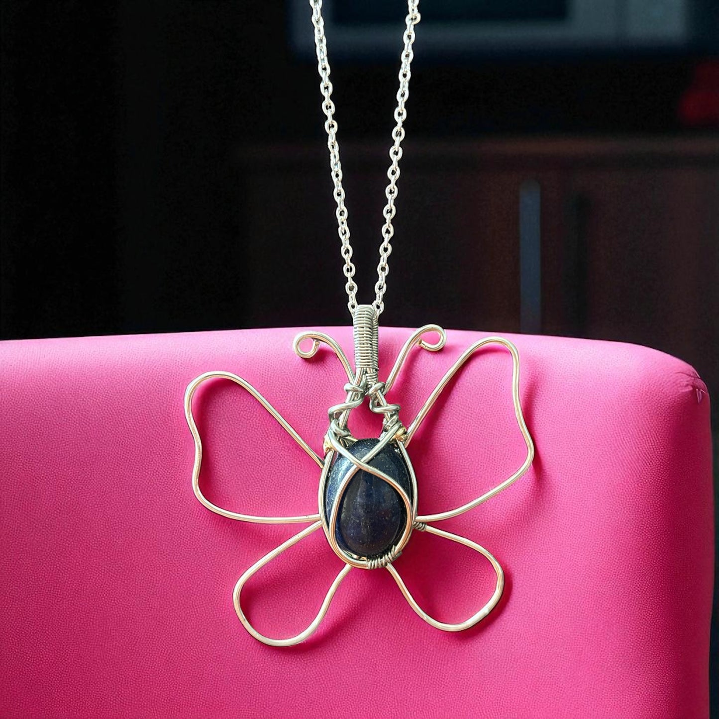 Lapis Lazuli Butterfly