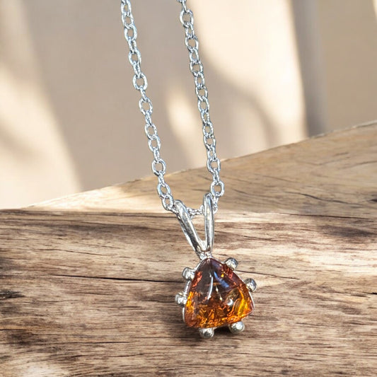 Amber (Sterling Silver)