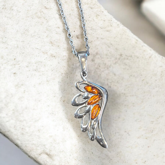 Amber (Sterling Silver)