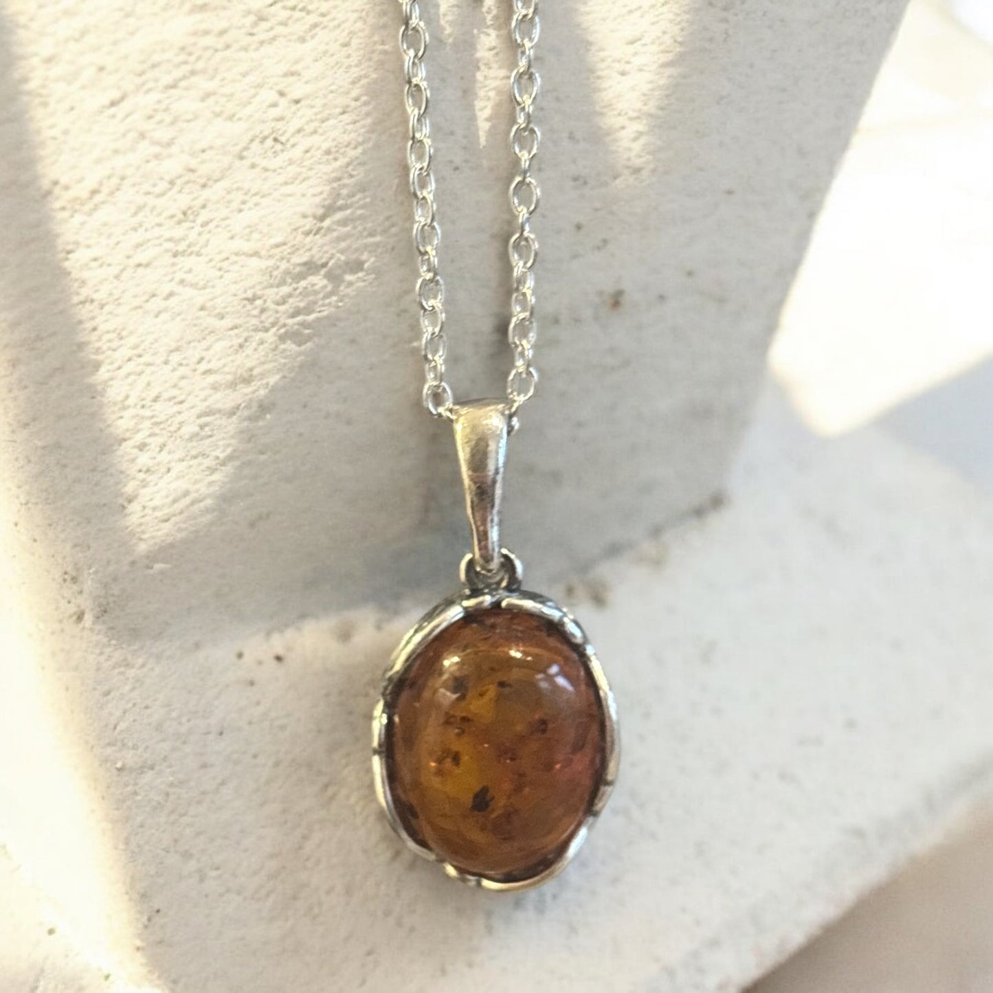 Amber (Sterling Silver)