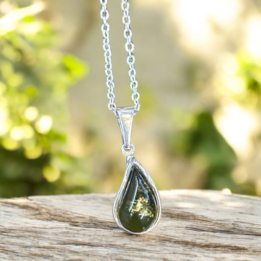 Amber (Sterling Silver)