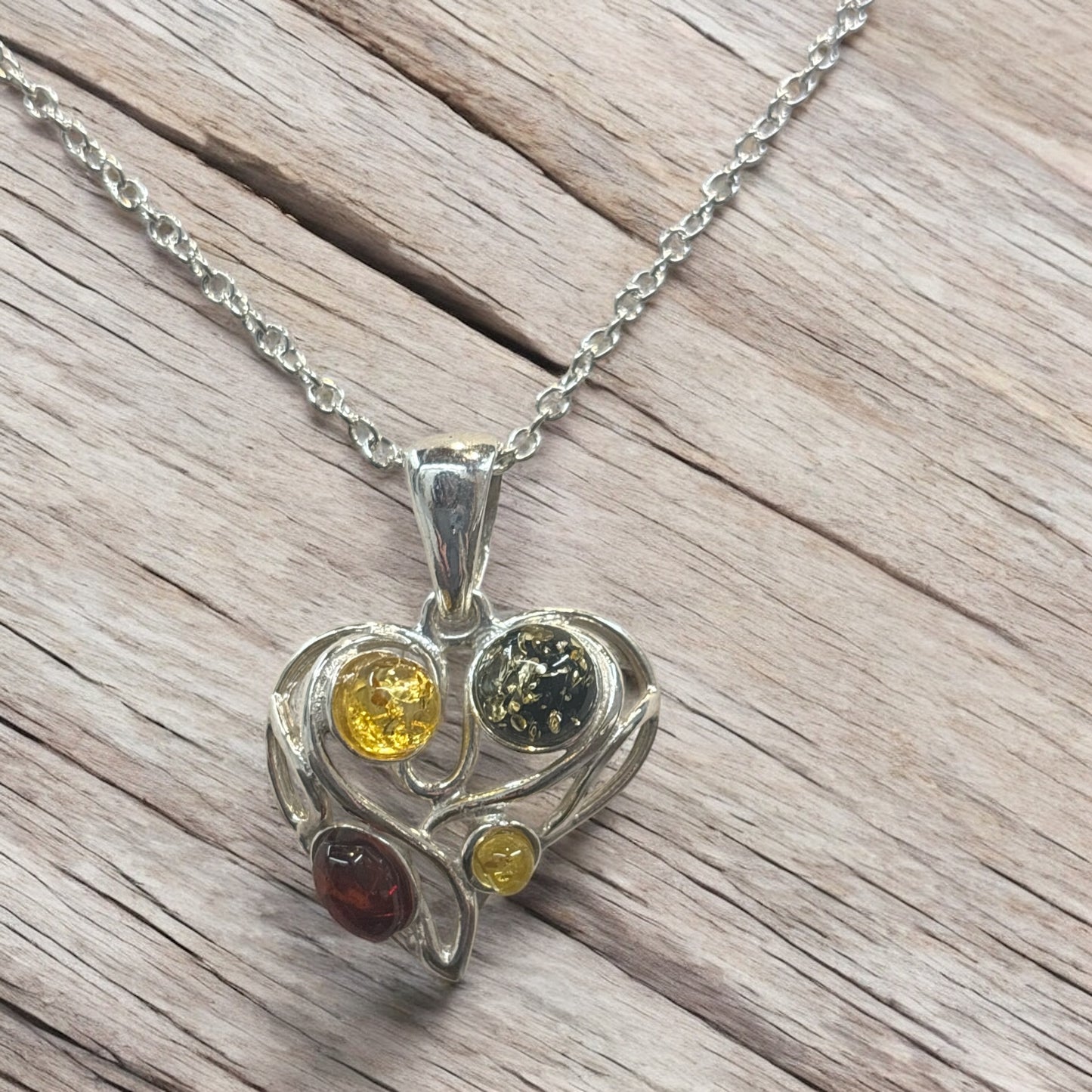 Amber (Sterling Silver)