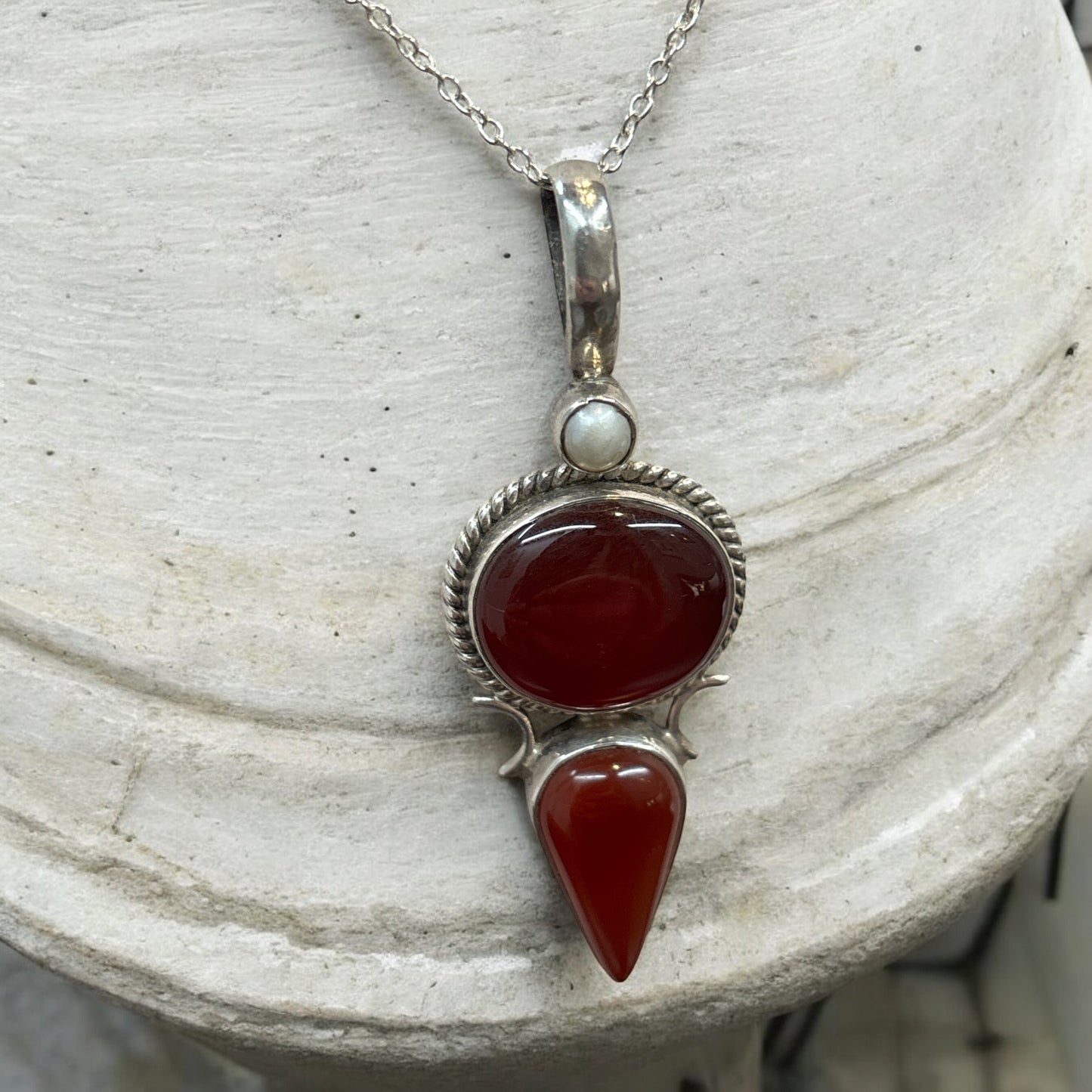 Carnelian (Sterling Silver)